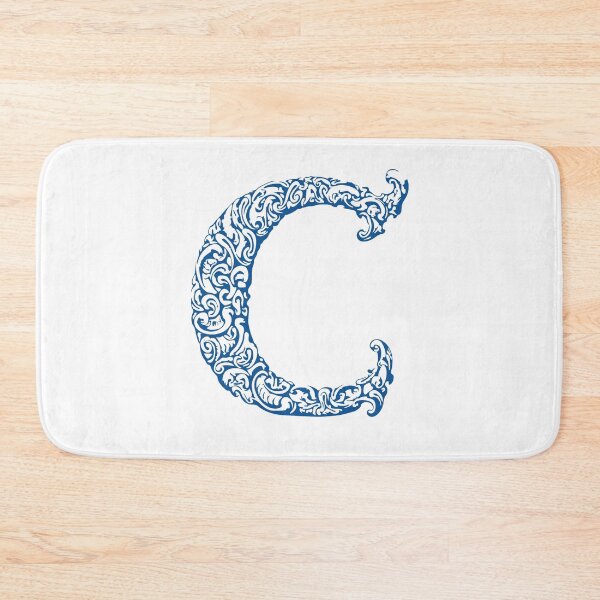Item preview, Blue Monogram - Letter "C" designed and sold by RoamingRabbit.