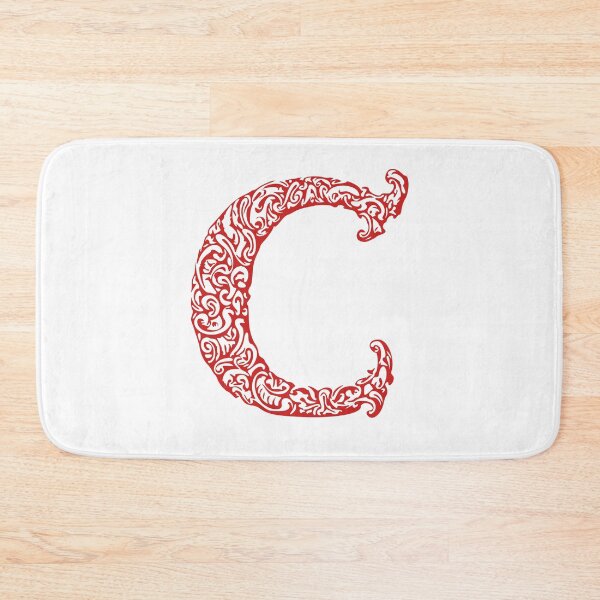Item preview, Red Monogram - Letter "C" designed and sold by RoamingRabbit.