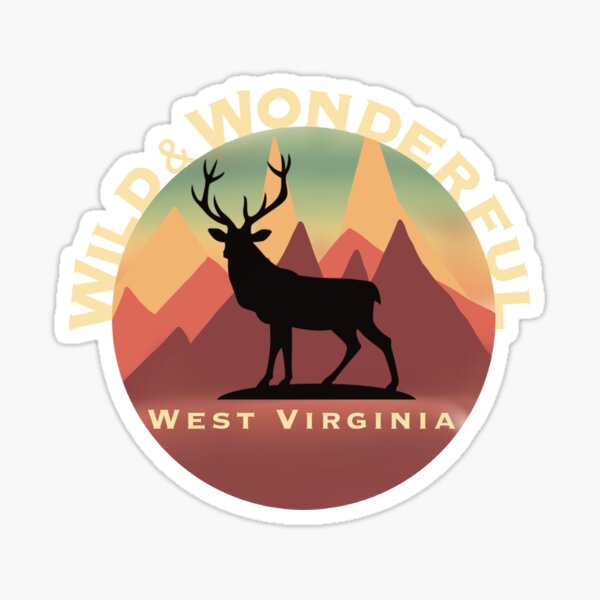 Wild Wonderful West Virginia Sticker