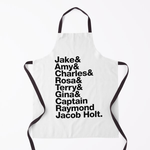Item preview, 99! Brooklyn 99 Squad Names Roll Call (Black Text) designed and sold by Lolvetica.