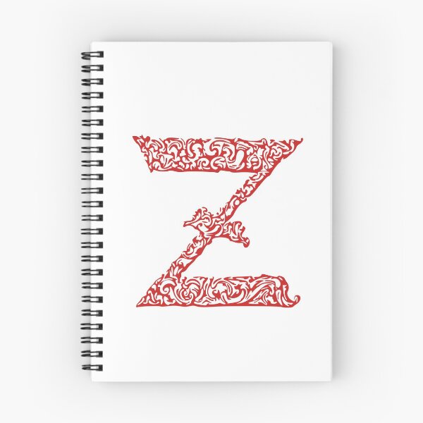 Item preview, Red Monogram - Letter "Z" designed and sold by RoamingRabbit.