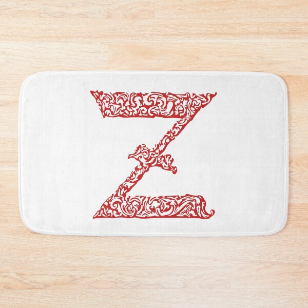 Item preview, Red Monogram - Letter "Z" designed and sold by RoamingRabbit.