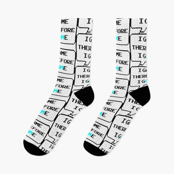 Item preview, I game therefore I am funny I game thefore I GAME pun gamer Classic retro arcade style Black, Bright Blue and White speech bubble (bright white mode) designed and sold by Deegital18.