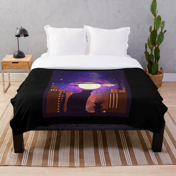 Item preview, Galaxia de la ciudad de la noche del gato designed and sold by Lexy Oh.