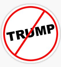 Pegatina Sin Trump