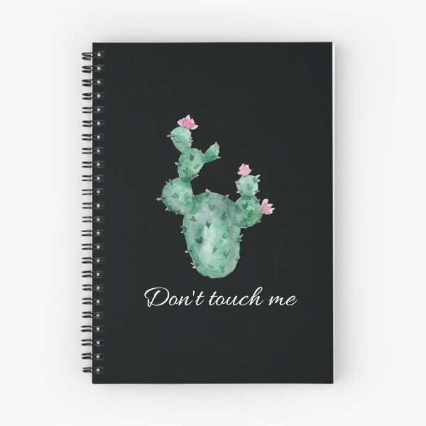 Aperçu de l'œuvre Cactus aquarelle ne me touche pas créée et vendue par R-reflections.