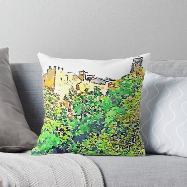 Item preview, Barbarano Romano: landscape with wood and village on the rock designed and sold by Giuseppe Cocco.