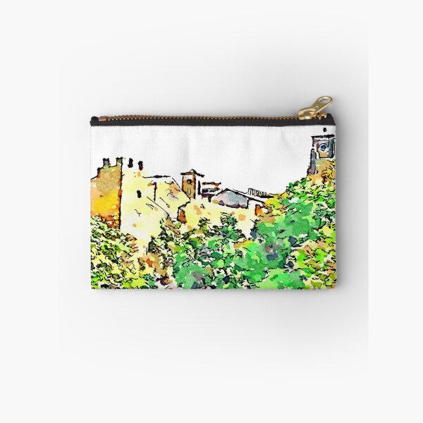 Item preview, Barbarano Romano: landscape with wood and village on the rock designed and sold by Giuseppe Cocco.