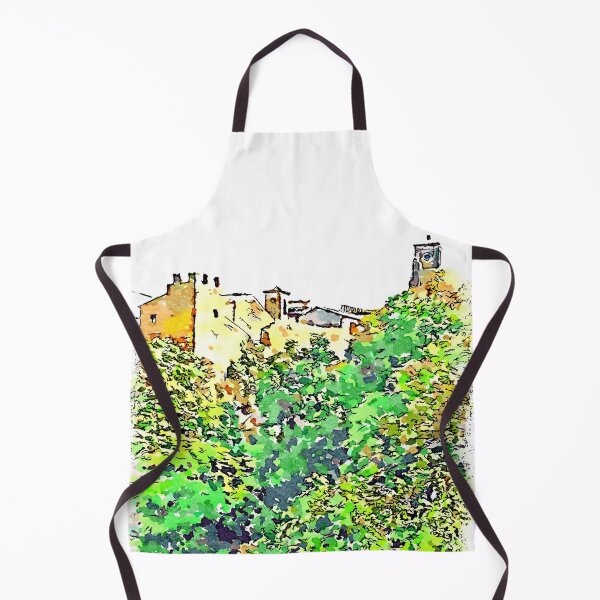 Item preview, Barbarano Romano: landscape with wood and village on the rock designed and sold by Giuseppe Cocco.