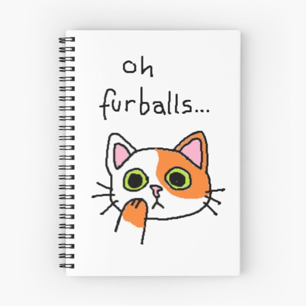 Item preview, oh furballs cat designed and sold by suncower.
