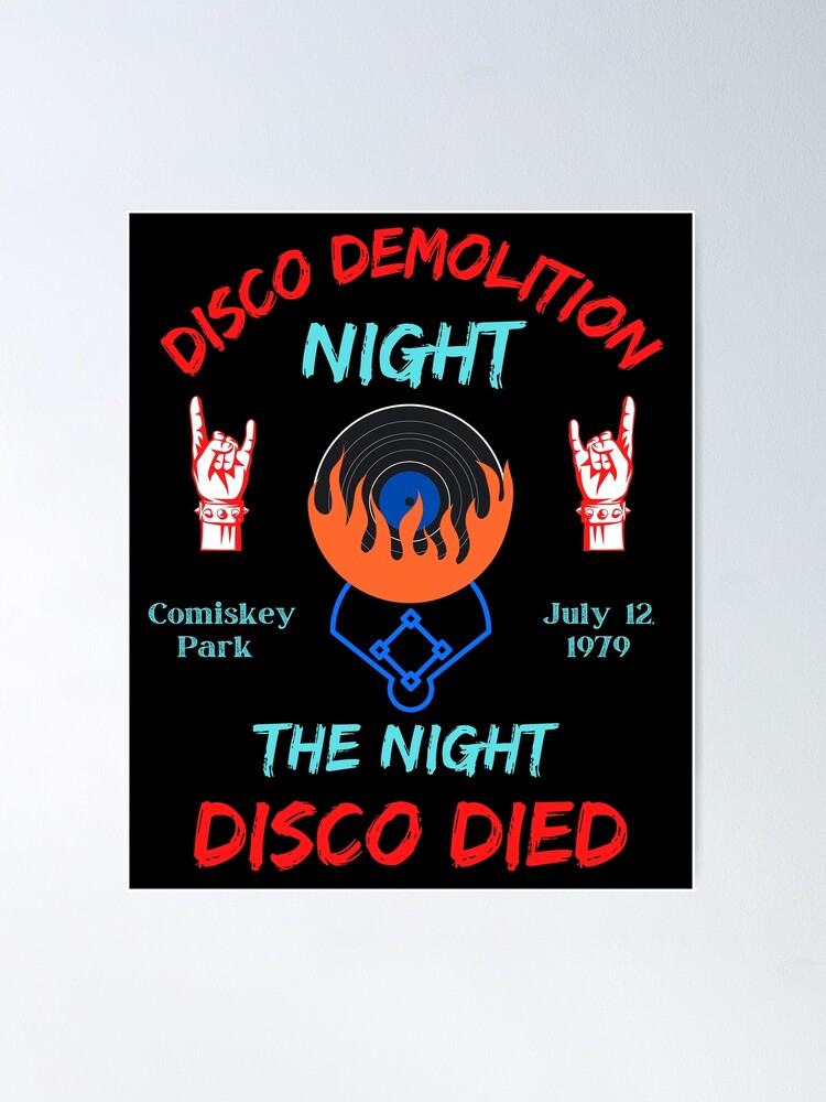 Disco Demolition Night Promo Shirt Unisex Medium Chicago White Sox