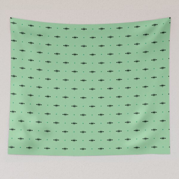 Item preview, Mint Folk Eye pattern designed and sold by Ariadne Kritonos.