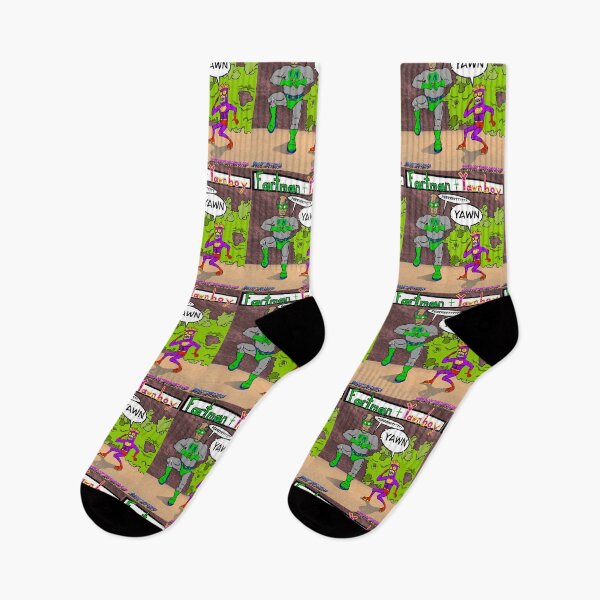Item preview, Fartman and yawnboy designed and sold by Goodtimecomics.