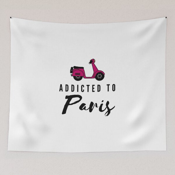 Item preview, Addicted to Paris | I Love Paris designed and sold by TheHappyDoodler.
