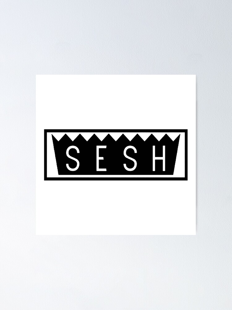 Alternate view of TEAM SESH BOX LOGO Poster