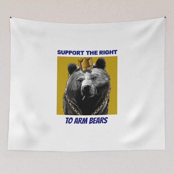 Item preview, Support The Right To Arm Bears designed and sold by Arctic-Teeshop.