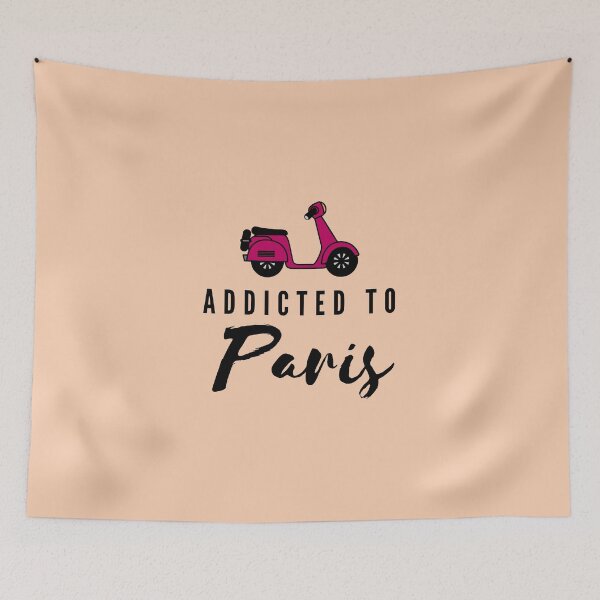 Item preview, Addicted to Paris | I Love Paris designed and sold by TheHappyDoodler.