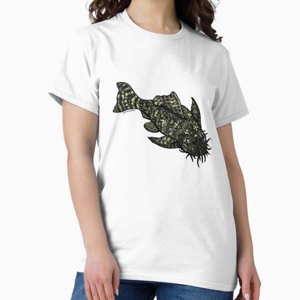Vista previa del artículo con la obra «Bristlenose Pleco», diseñado y vendido por Morgan Carpenter.