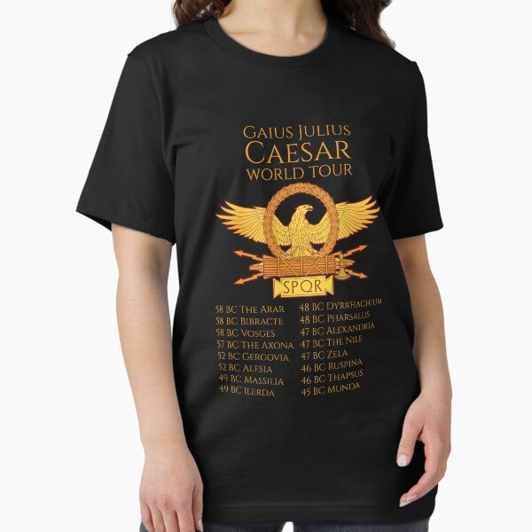 Item preview, Gaius Julius Caesar World Tour - Ancient Rome SPQR Legionary Eagle Roman History designed and sold by Styrman.