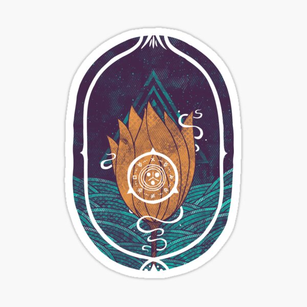 Pulsatilla Patens Sticker