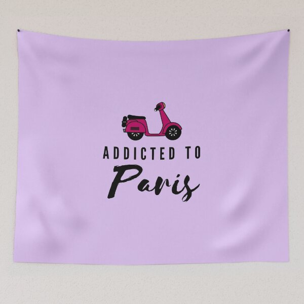 Item preview, Addicted to Paris | I Love Paris designed and sold by TheHappyDoodler.
