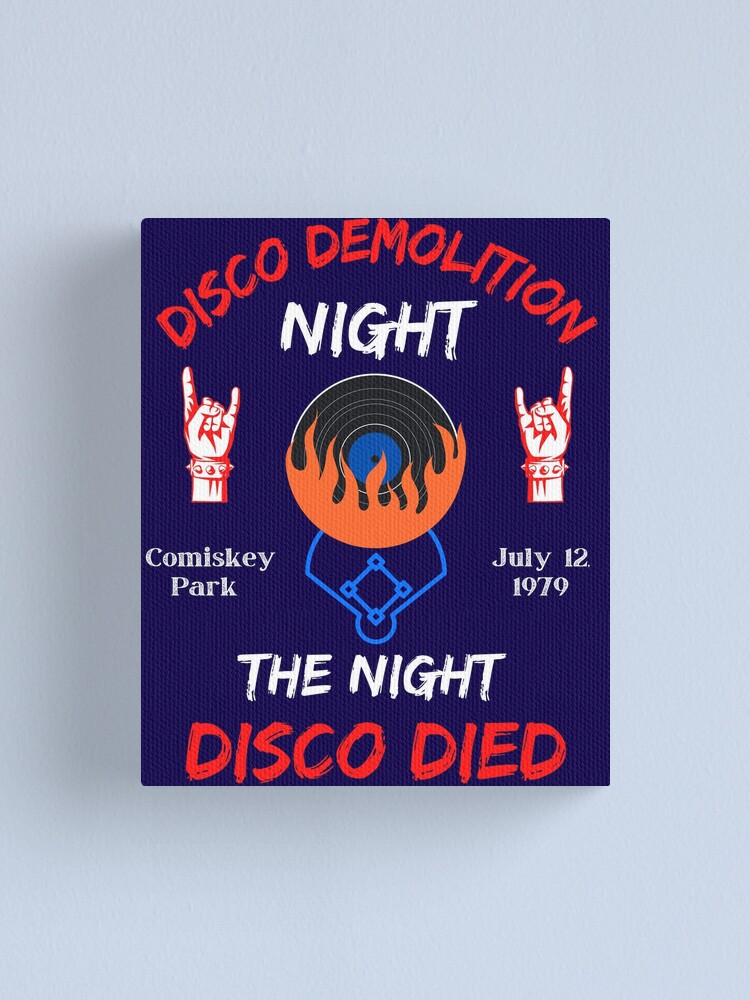 Disco Demolition Night At Comiskey Park  Poster for Sale by WoodburyLake