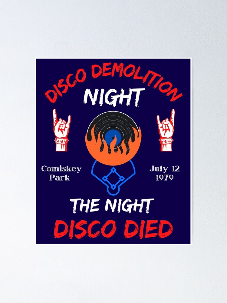 Disco Demolition Night  Essential T-Shirt for Sale by WoodburyLake