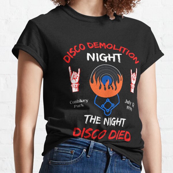 Disco Sucks Demolition T Shirt -  - Cheap Cute Tees