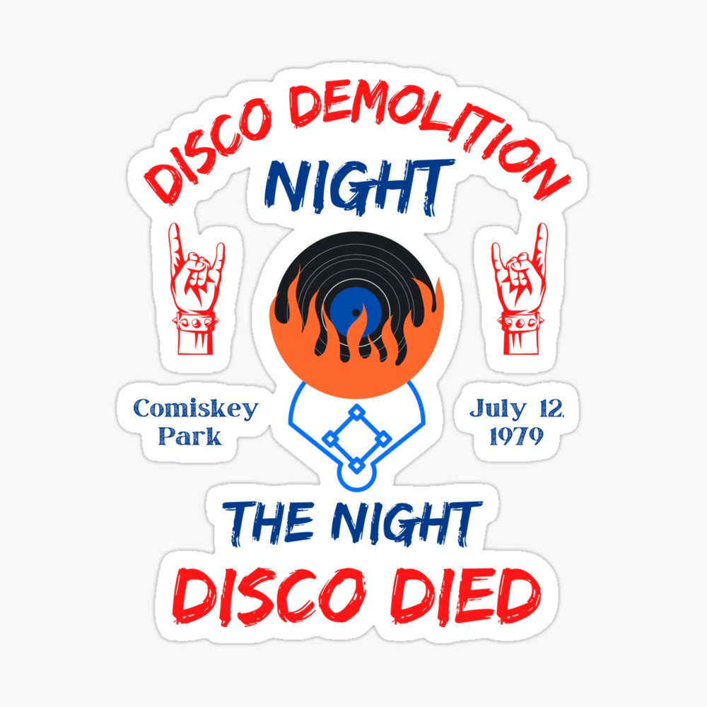 Disco Demolition Night At Comiskey Park  Poster for Sale by