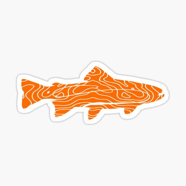 Item preview, Fly Fishing Trout Orange designed and sold by letourneau41.
