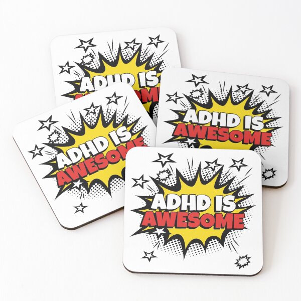 Item preview, ADHD Is Awesome Comics designed and sold by curledup-cat.