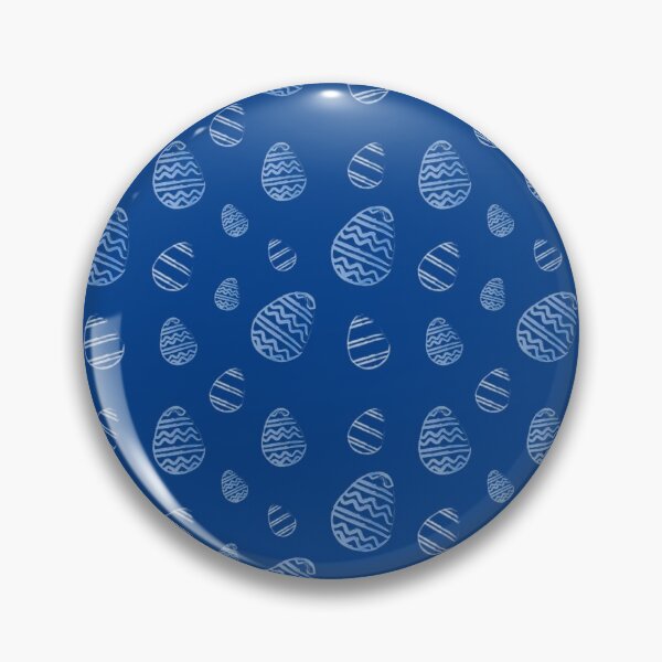 Item preview, Easter eggs hand drawn blue and yellow designed and sold by KateMalarek.