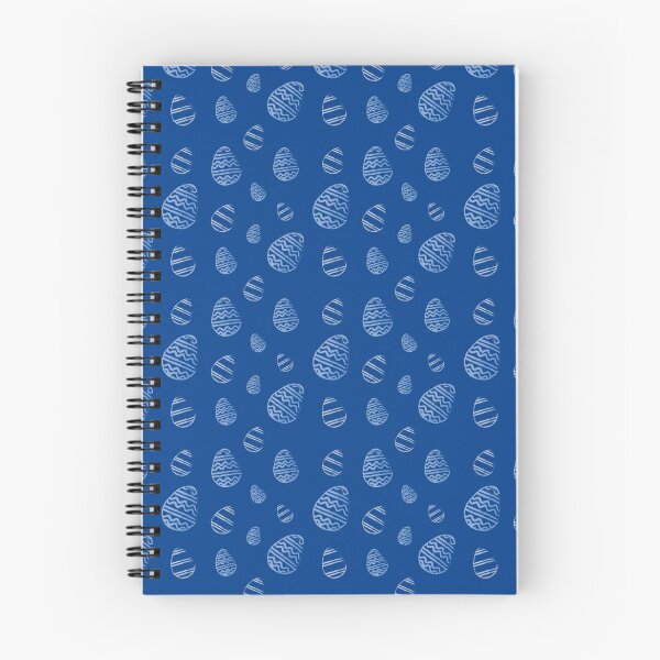 Item preview, Easter eggs hand drawn blue and yellow designed and sold by KateMalarek.