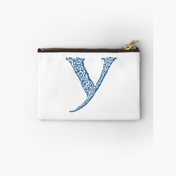 Item preview, Blue Monogram - Letter "Y" designed and sold by RoamingRabbit.