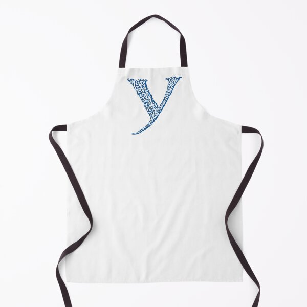 Item preview, Blue Monogram - Letter "Y" designed and sold by RoamingRabbit.