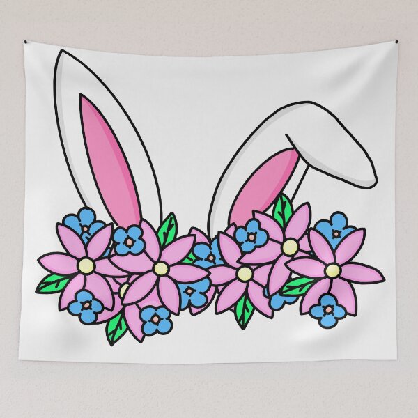 Item preview, Bunny Flower Crown designed and sold by MammaPanda.