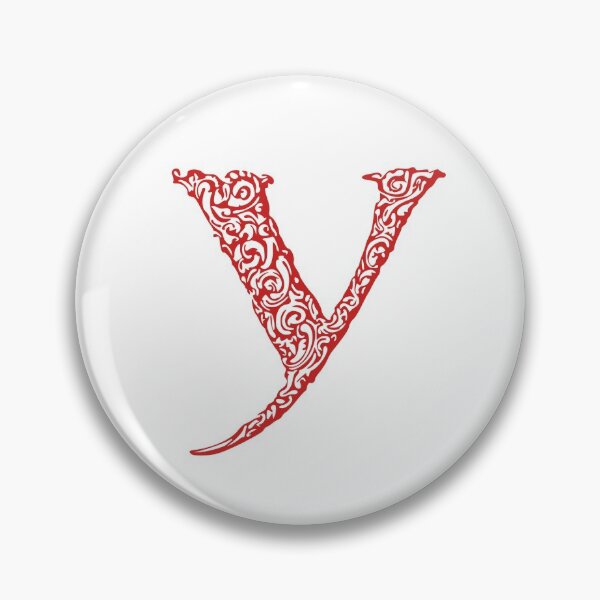 Item preview, Red Monogram - Letter "Y" designed and sold by RoamingRabbit.