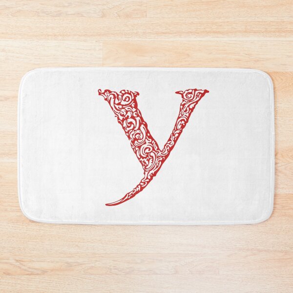 Item preview, Red Monogram - Letter "Y" designed and sold by RoamingRabbit.