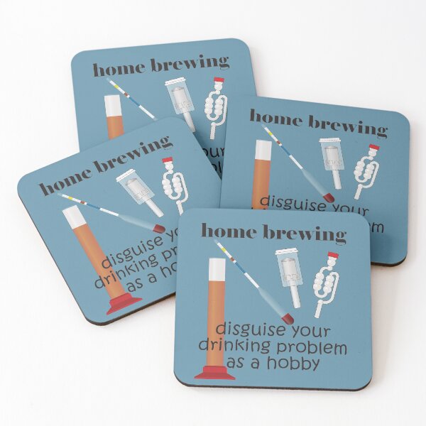 Item preview, Home Brewing - Disguise Your Drinking Problem as a Hobby - Funny Design designed and sold by DerekJSmith.