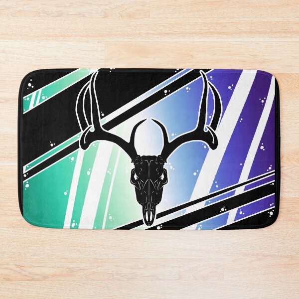 Item preview, MLM Pride Skull - Deer designed and sold by KCDragons.