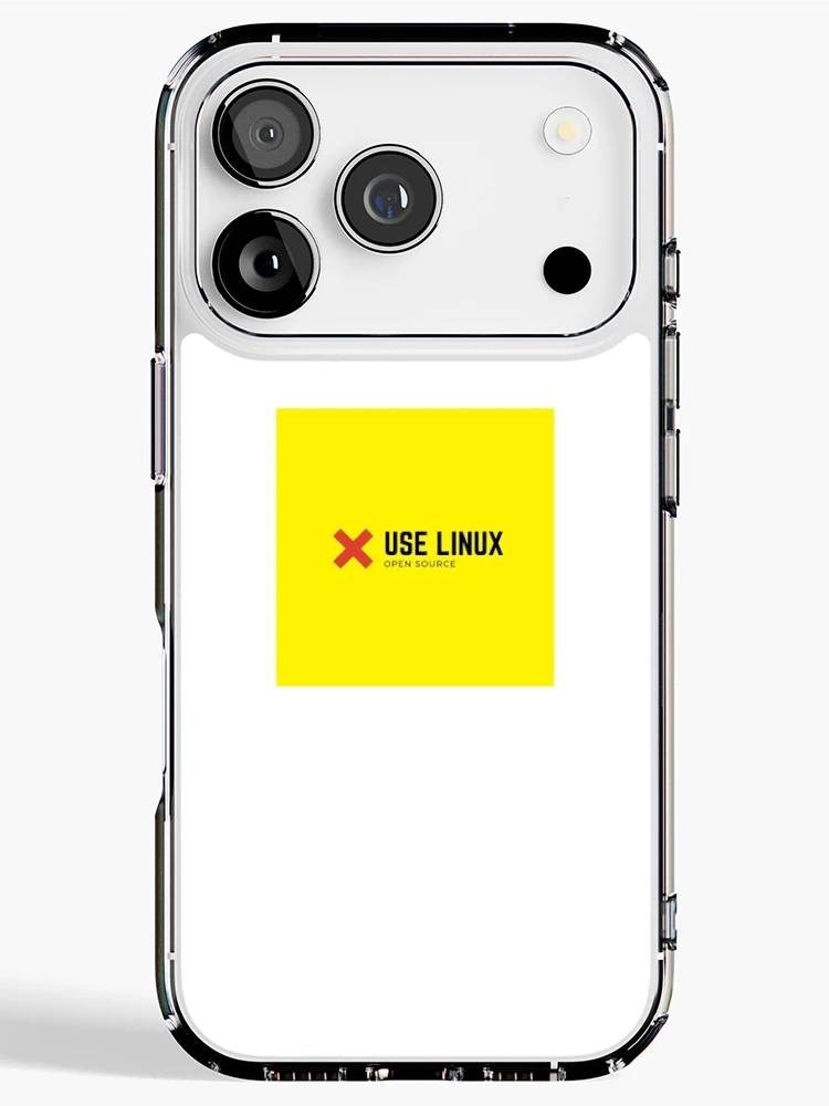 Thumbnail 1 of 5, iPhone Case, Use Linux Sticker designed and sold by MasterPat32.