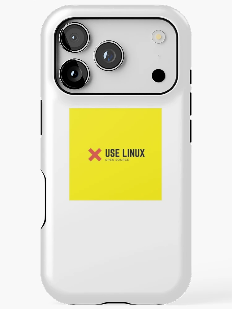 Thumbnail 1 of 4, iPhone Case, Use Linux Sticker designed and sold by MasterPat32.