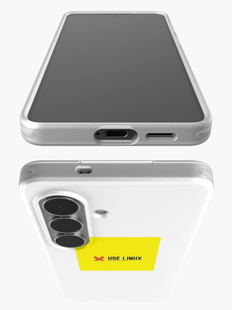 Thumbnail 3 of 4, Samsung Galaxy Phone Case, Use Linux Sticker designed and sold by MasterPat32.