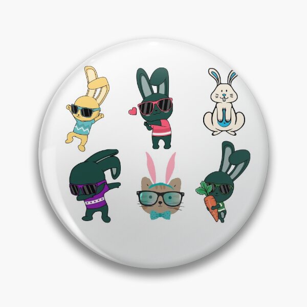 Item preview, Bunny with glasses designed and sold by Sam Artist.