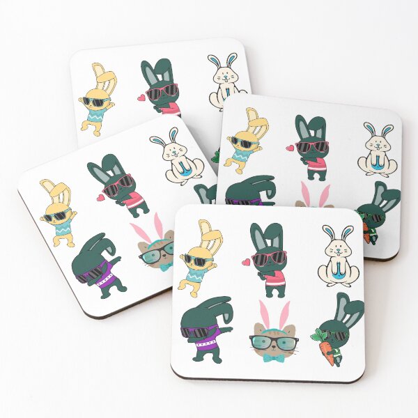 Item preview, Bunny with glasses designed and sold by Sam Artist.