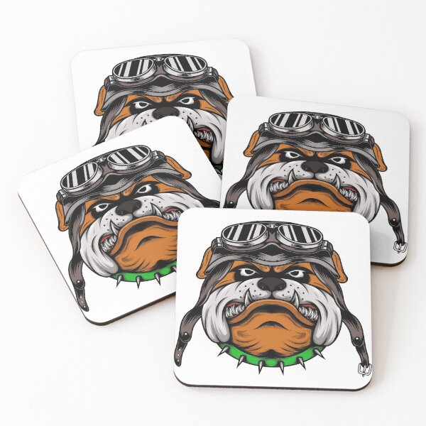 Item preview, aviator dog / biker designed and sold by CRAKY.