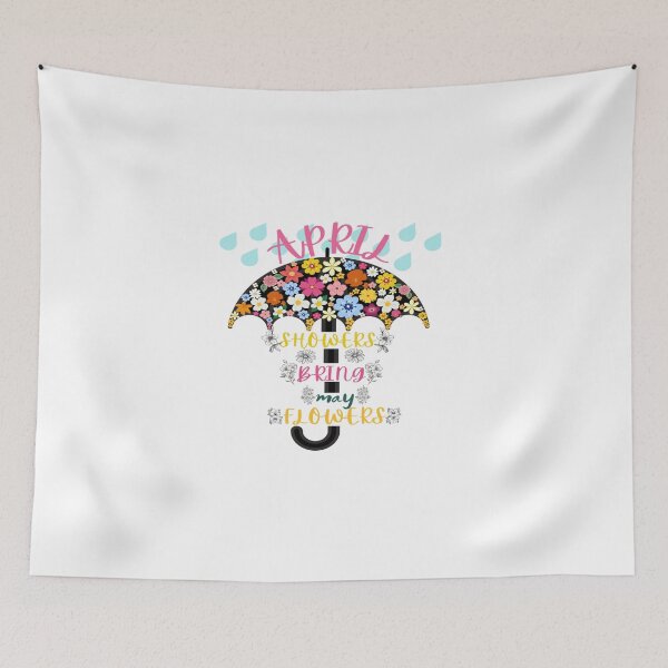 Item preview, April Showers Bring May Flowers designed and sold by mewsis.