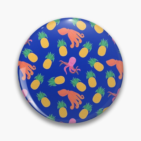 Item preview, Octopus Pineapple designed and sold by SimpleUniverse.