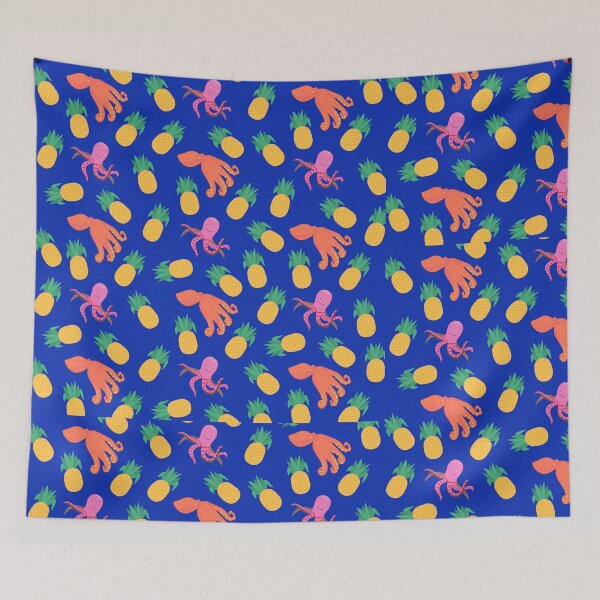 Item preview, Octopus Pineapple designed and sold by SimpleUniverse.