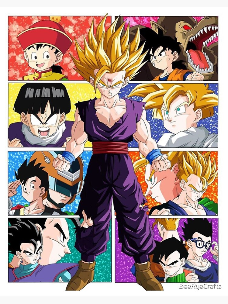 Super Saiyan 3 Goku Art Board Print for Sale by BeeRyeCrafts